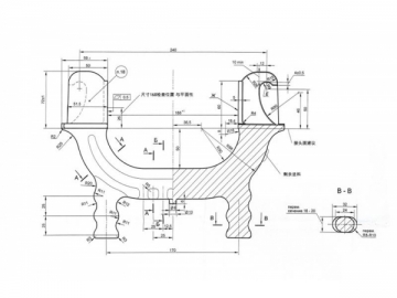 Rail Cast Iron Shoulder