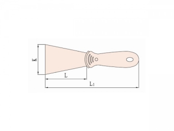 203A Non Sparking Putty Knife with Plastic Handle