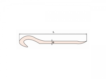240 Non Sparking Wrecking Bar