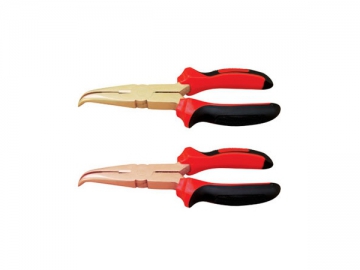 255A Non Sparking 45 Degree Bent Nose Pliers