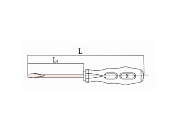 260 Non Sparking Slotted Screwdriver