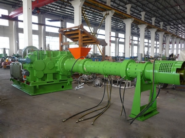 Pin-Barrel Cold Feed Rubber Extruder