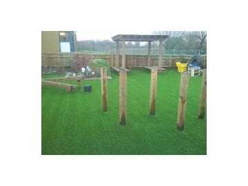 S-Shape Landscaping Grass Turf
