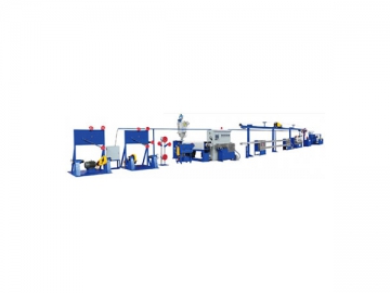 Wire and Cable Extrusion Line