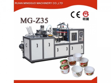Paper Bowl Forming Machine
