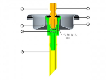 Aerosol Valve for Snow Spray