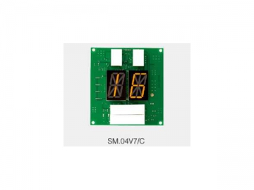 Serial LED Elevator Calling / Indicator Board