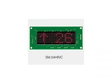 Serial Dot-matrix LED Elevator Calling / Indicator Board