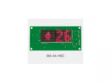 Serial Dot-matrix LED Elevator Calling / Indicator Board