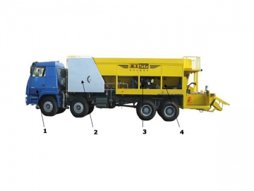 Fiber Slurry Paver