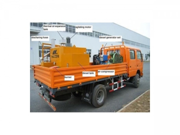 Truck-mounted Crack Filling Machine