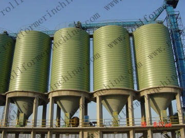 Spiral Seaming Type Steel Silo Machine