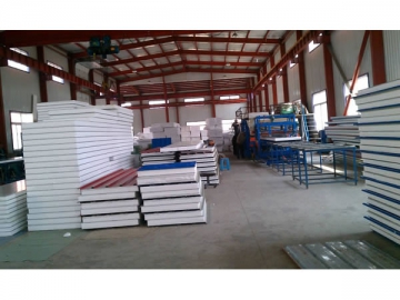 EPS and Rockwool Sandwich Panel Machine