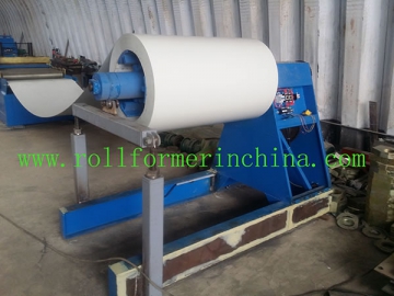 Uncoiling, Slitting and Collecting Line