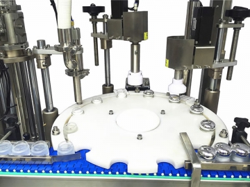Cream Filling and Capping Machine