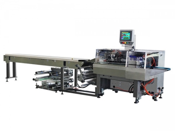 Flow Pack Packaging Machine (Bottom Film Supplying)