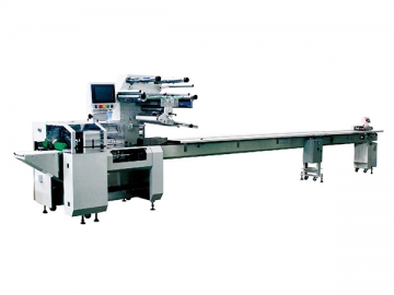 Horizontal Flow Pack Packaging Machine (Rotary Motion)