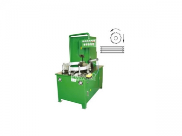 Alloy wheel rim machine