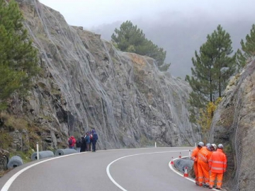Rock Fall Netting