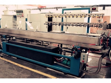 TPV,PVC automobile sealing strip extrusion line