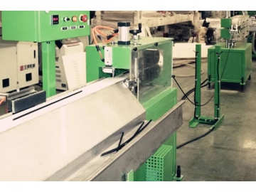 TPV,PVC automobile sealing strip extrusion line