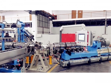 TPV,PVC automobile sealing strip extrusion line