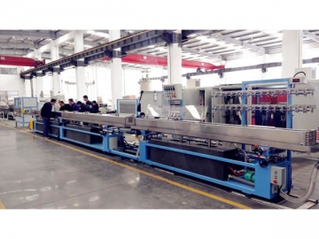 TPV,PVC automobile sealing strip extrusion line