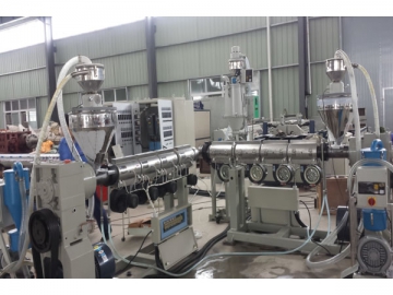 Multi Co-Extrusion Profile Extrusion Line