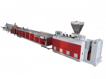 PVC-Based WPC Profile Extrusion Line (One-Step)