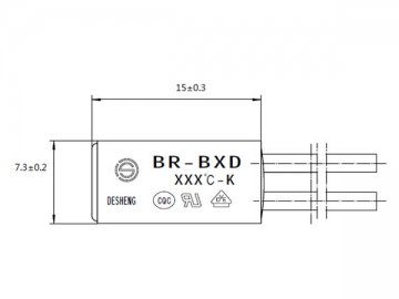 Thermal Protector, BR-B2D Series