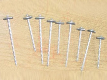 Roofing Nail with Rubber
