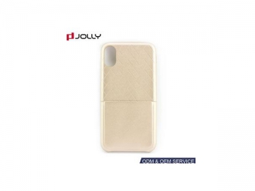 iPhone X Case, Leather Cell Phone Protective Case