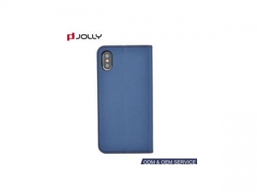 iPhone X Leather Cell Phone Case