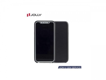 Leather iPhone X Protective Phone Case