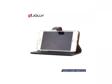 Foldable iPhone 8 Plus Wallet Case with Cell Phone Cover