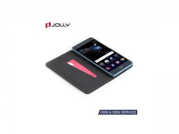 Huawei P10 Lite Leather Case, Waterproof Cell Phone Case