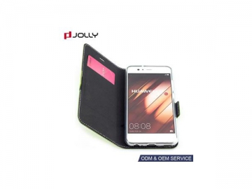 Huawei P10 Cell Phone Case with Leather Flip Screen Cover