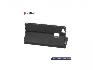 Huawei P9 Lite Wallet Case, Leather Cell Phone Protective Case