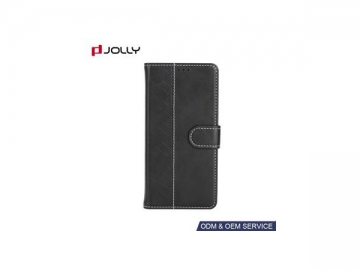 Leather Samsung Galaxy S8 Case, Waterproof Cell Phone Wallet Case