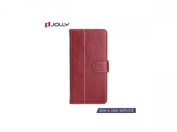 Leather Samsung Galaxy S8 Case, Waterproof Cell Phone Wallet Case