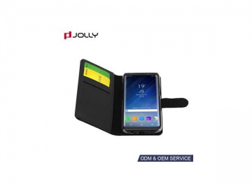 Leather Samsung Galaxy S8 Case, Waterproof Cell Phone Wallet Case