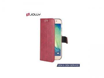 Samsung Galaxy A5 2017 Flip Case, Cell Phone PU Protective Cover