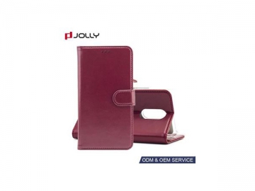 Lenovo K6 Note Case, Leather Mobile Phone Case