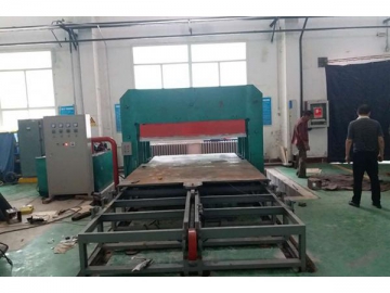 Sliding Platform Rubber Vulcanizing Press