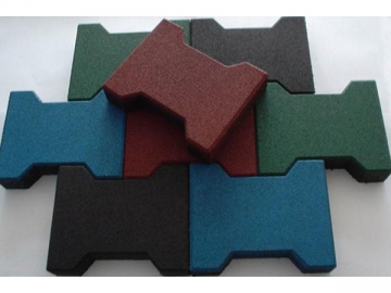 Rubber Tile Vulcanizing Press