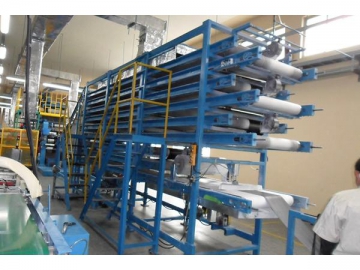 Chain Belt Multilayer Rubber Sheet Cooling Machine