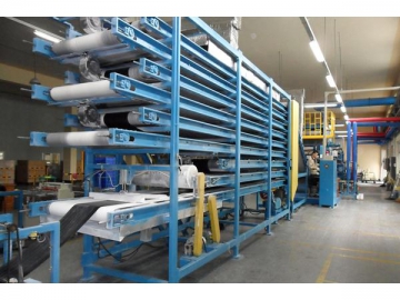 Chain Belt Multilayer Rubber Sheet Cooling Machine