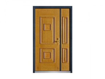 Industrial Aluminum Clad Entry Door