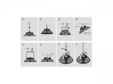 UFO LED High Bay Light 6m-10m 6m-12m LED Light
