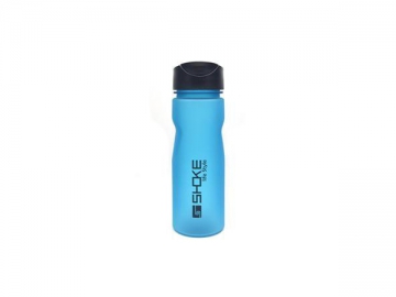 24oz Flip Top Tritan Water Bottle with Rubber Coating